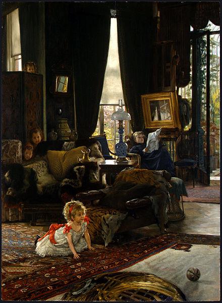 James Jacques Joseph Tissot Hide and Seek Sweden oil painting art